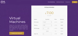 BitAccel VPS主机价格计算器