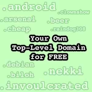 如何免费运营您自己的顶级域名！