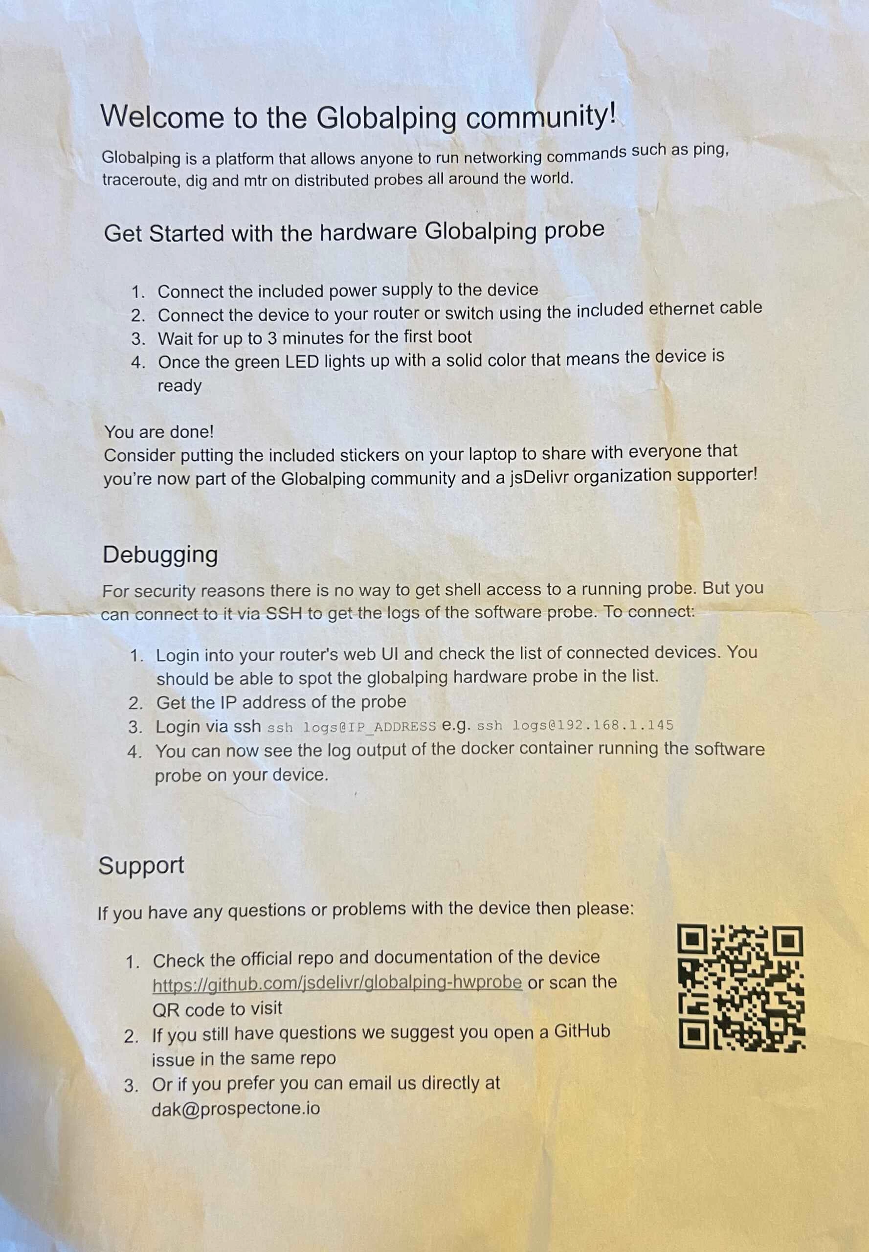 GlobalPing 使用说明