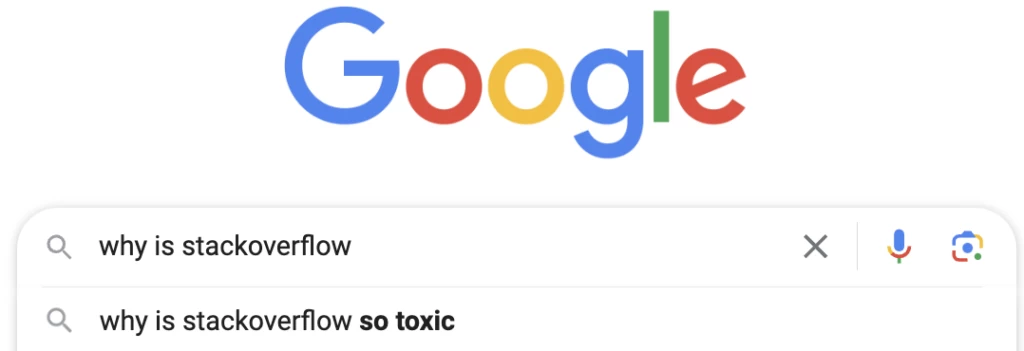 Stack Overflow 自动补全