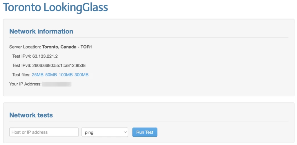 Smarthost Toronto Looking Glass