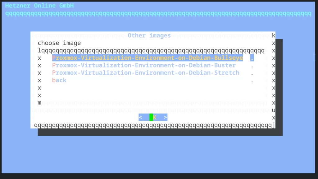 Installimage 提供 PVE