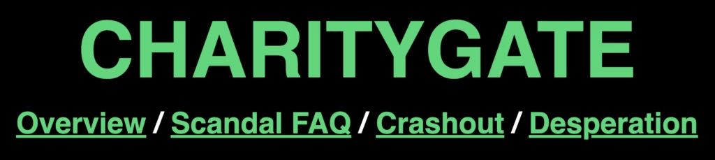 关于慈善主办方的无良网站：丑闻升级