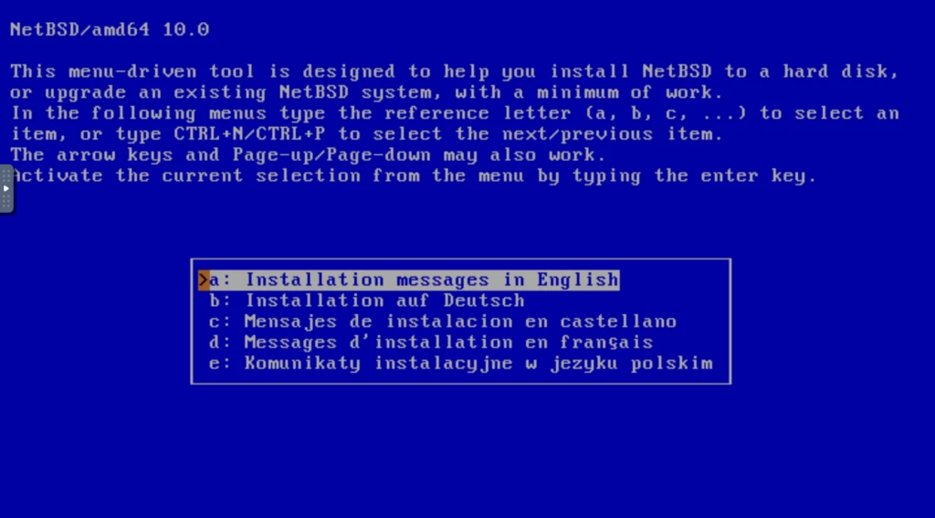 NetBSD 启动