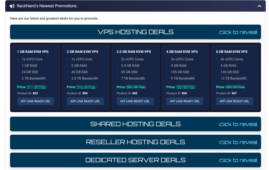 RackNerd 像书呆子一样推广